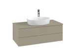 Villeroy & Boch Antao Waschtischunterschrank 1000x360x500mm L20150HK mit Beleuchtung mit Struktur FK/AP: HK/0