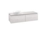 Villeroy & Boch Legato Waschtischunterschrank B58700E8 140x38x50cm, White Wood