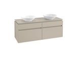 Villeroy & Boch Legato Waschtischunterschrank B59200VK 140x55x50cm, Soft Grey