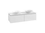 Villeroy & Boch Legato Waschtischunterschrank B59100DH 140x38x50cm, Glossy White
