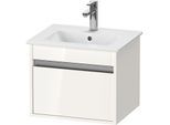Duravit Ketho Waschtisch-Unterschrank KT640402222 50x41,2x41cm, 1 Auszug, wandhängend, weiß hochglanz