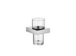 Dornbracht Glashalter MEM 8340078000 Wandmodell, chrom, mit Kristallglas