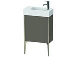 Duravit XViu Waschtisch-Unterschrank XV4532RB190 48,4 x 49,3 x 23,4 cm, rechts, flannel grey seidenmatt, 1 Tür, champagner matt