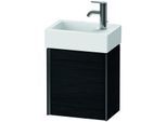 Duravit XViu Waschtisch-Unterschrank XV4230LB216 36,4 x 39,7 x 23,4 cm, links, Eiche schwarz, 1 Tür, schwarz matt