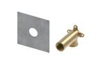 TECE TECEprofil System-Wandscheibe 9021017 TECE Rp 1/2 x Rp 1/2 Rotguss, lange Ausführung