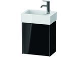Duravit XViu Waschtisch-Unterschrank XV4230RB240 36,4 x 39,7 x 23,4 cm, rechts, schwarz hochglanz, 1 Tür, schwarz matt