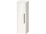 Duravit D-Code Halbhochschrank DC1338LBD220000 Griffe Diamantschwarz, Weiß Hochglanz, 400x1320x36 mm