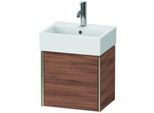 Duravit XViu Waschtisch-Unterschrank XV4231RB179 43,4x33,4x39,7cm, champagner matt, Tür rechts, nussbaum natur