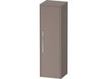 Duravit D-Code Halbhochschrank DC1338R10430000 Griff Chrom, Basalt Matt, 400x1320x36 mm