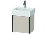 Duravit XViu Waschtisch-Unterschrank XV4231RB291 43,4x33,4x39,7cm, schwarz matt, rechts, taupe matt