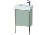 Duravit XViu Waschtisch-Unterschrank XV4532LB107 48,4 x 49,3 x 23,4 cm, links, betongrau matt, 1 Tür, champagner matt