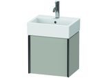 Duravit XViu Waschtisch-Unterschrank XV4231RB207 43,4x33,4x39,7cm, schwarz matt, rechts, betongrau matt