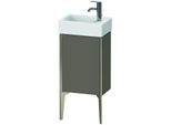Duravit XViu Waschtisch-Unterschrank XV4530LB190 36,4 x 49,3 x 23,4 cm, links, flannel grey seidenmatt, 1 Tür, champagner matt