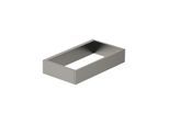 Dornbracht Mem Handtuchring 83200780-99 eckig, Ausladung 105 mm, Dark Platinum matt