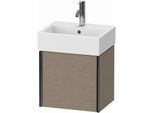 Duravit XViu Waschtisch-Unterschrank XV4231RB211 43,4x33,4x39,7cm, schwarz matt, rechts, eiche kaschmir