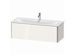 Duravit XSquare Waschtisch-Unterschrank XS422602222 121x39,7x47,8cm, weiß hochglanz, 1 Auszug