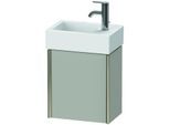Duravit XViu Waschtisch-Unterschrank XV4230LB107 36,4x39,7x23,4 cm, links, betongrau matt, 1 Tür, champagner matt