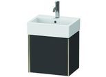 Duravit XViu Waschtisch-Unterschrank XV4231LB180 43,4x33,4x39,7cm, champagner matt, Tür links, graphit supermatt