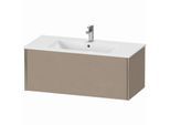 Duravit XViu Waschtisch-Unterschrank XV40270B175 101 x 40 x 48 cm, leinen, 1 Auszug, wandhängend, champagner matt