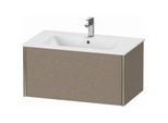 Duravit XViu Waschtisch-Unterschrank XV40260B111 81 x 40 x 48 cm, eiche kaschmir, 1 Auszug, wandhängend, champagner matt