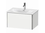 Duravit XSquare Waschtisch-Unterschrank XS422301818 71x39,7x47,8cm, weiß matt, 1 Auszug