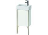 Duravit XViu Waschtisch-Unterschrank XV4530LB118 36,4 x 49,3 x 23,4 cm, links, weiß matt, 1 Tür, champagner matt