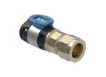 Geberit FlowFit Übergang 620690001 DN 12 Ø 16/15 mm, 5,8 cm, mit Klemmringverschraubung