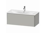 Duravit XSquare Waschtisch-Unterschrank XS422500707 101x39,7x47,8cm, Betongrau matt, 1 Auszug