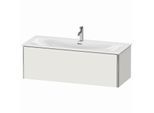 Duravit XSquare Waschtisch-Unterschrank XS422603939 121x39,7x47,8cm, Nordic weiß seidenmatt, 1 Auszug