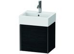 Duravit XViu Waschtisch-Unterschrank XV4231RB216 43,4x33,4x39,7cm, schwarz matt, rechts, Eiche schwarz