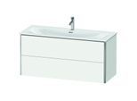 Duravit XSquare Waschtisch-Unterschrank XS432601818 121x56x47,8cm, weiß matt, 2 Schubkästen
