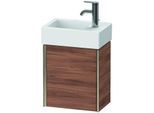 Duravit XViu Waschtisch-Unterschrank XV4230RB179 36,4x39,7x23,4 cm, rechts, nussbaum natur, 1 Tür, champagner matt