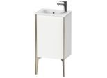 Duravit XViu Waschtisch-Unterschrank XV4480RB118 41x29x59,4cm, stehend, champagner matt, Anschlag rechts, weiß matt