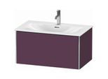 Duravit XSquare Waschtisch-Unterschrank XS422409494 81x39,7x47,8cm, Aubergine seidenmatt, 1 Auszug