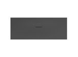 Villeroy & Boch Squaro Infinity Duschwanne UDQ1870SQI2BV1S, 180 x 70 x 4 cm, anthrazit