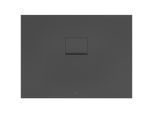 Villeroy & Boch Squaro Infinity Duschwanne UDQ1075SQI2IV1S, 100 x 75 x 4 cm, anthrazit