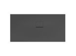 Villeroy & Boch Squaro Infinity Duschwanne UDQ1575SQI2RV1S, 150 x 75 x 4 cm, anthrazit