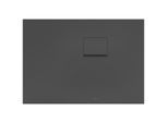 Villeroy & Boch Squaro Infinity Duschwanne UDQ1070SQI2RV1S, 100 x 70 x 4 cm, anthrazit