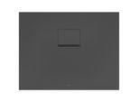 Villeroy & Boch Squaro Infinity Duschwanne UDQ9070SQI2BV1S, 90 x 70 x 4 cm, anthrazit