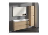 Villeroy und Boch Skyla Hochschrank C80101VJ 2 Türen, 350 x 1700 x 349 mm, Nordic Oak / Nordic Oak