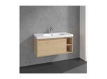Villeroy und Boch Skyla Waschtischunterschrank C79100VJ 1 Auszug, 972 x 436 x 439 mm, Nordic Oak