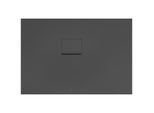 Villeroy & Boch Squaro Infinity Duschwanne UDQ1175SQI2LV1S, 110 x 75 x 4 cm, anthrazit
