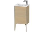 Duravit XViu Waschtisch-Unterschrank XV4480RB171 41x29x59,4cm, stehend, champagner matt, Anschlag rechts, mediterrane eiche