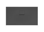 Villeroy & Boch Squaro Infinity Duschwanne UDQ1270SQI2BV1S, 120 x 70 x 4 cm, anthrazit