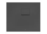 Villeroy & Boch Squaro Infinity Duschwanne UDQ8070SQIRV1S, 80 x 70 x 4 cm, anthrazit