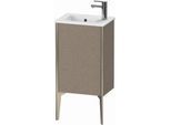 Duravit XViu Waschtisch-Unterschrank XV4480LB111 41x29x59,4cm, stehend, champagner matt, Anschlag links, eiche kaschmir
