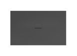 Villeroy & Boch Squaro Infinity Duschwanne UDQ1610SQI2IV1S, 160 x 100 x 4 cm, anthrazit