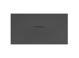 Villeroy & Boch Squaro Infinity Duschwanne UDQ1370SQI2IV1S, 130 x 70 x 4 cm, anthrazit