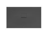 Villeroy & Boch Squaro Infinity Duschwanne UDQ1380SQI2IV1S, 130 x 80 x 4 cm, anthrazit