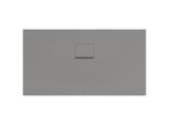 Villeroy & Boch Squaro Infinity Duschwanne UDQ1370SQI2IV3S, 130 x 70 x 4 cm, grau